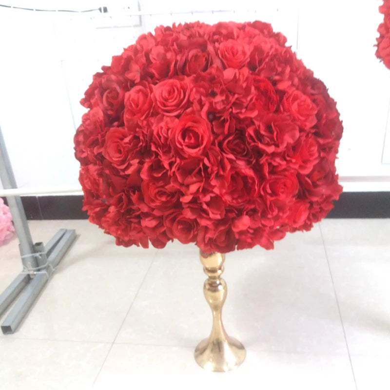 10pcs/lot wedding table centerpiece flower ball decoration artificial flowe Road lead flower