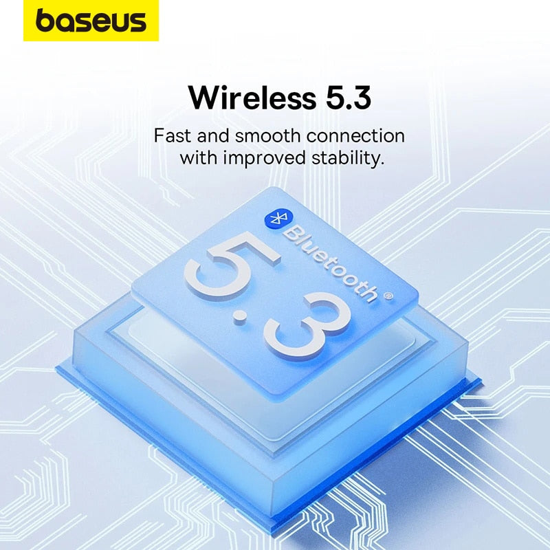 Baseus Bowie EZ10 True Wireless Earphone Bluetooth 5.3 Wireless Headphone HiFi bean Sports Earbuds Fast Charge 0.06&#39; Low Latency