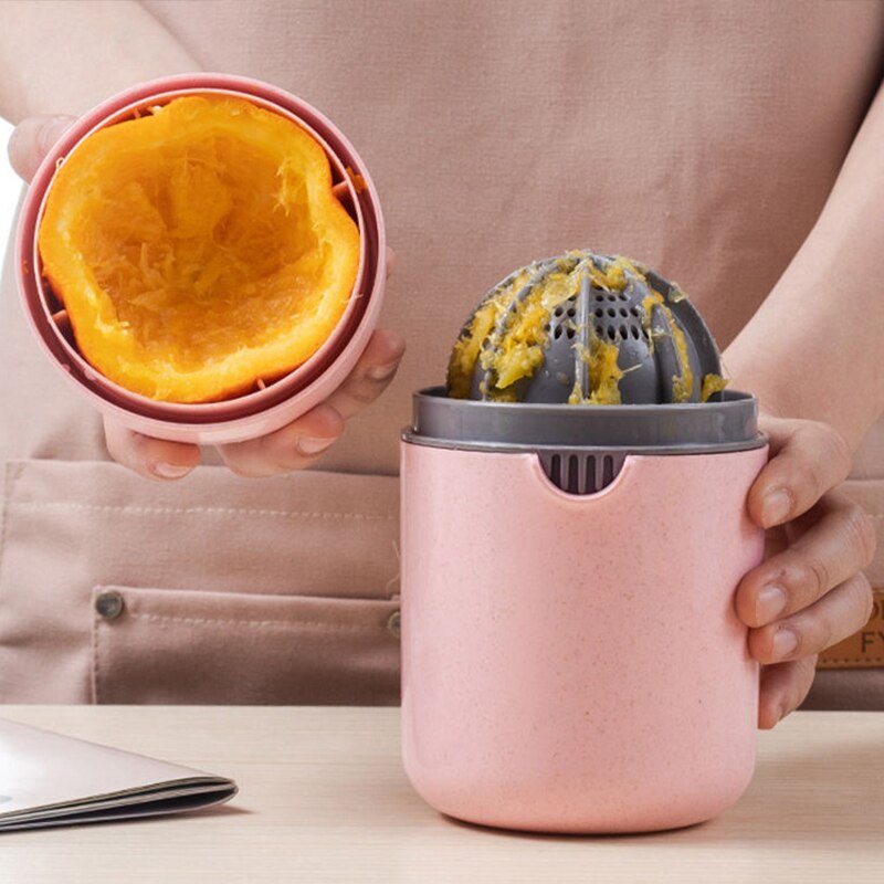 Xiaomi Hand Fruit Juicer Citrus Orange Squeezer Lid Rotation Press Anti-Slip Reamer for Lemon Lime Grapefruit Capacity Machine